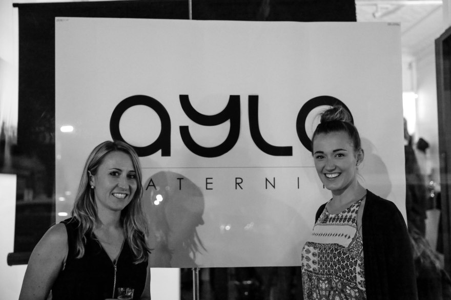 At the launch party of AYLA Maternity in May 2015